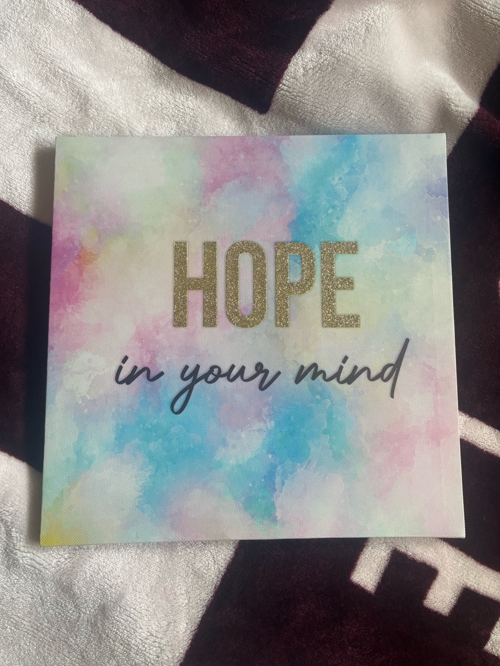 Set Of 3 Pastel Wall Art Canvases - Multicolor